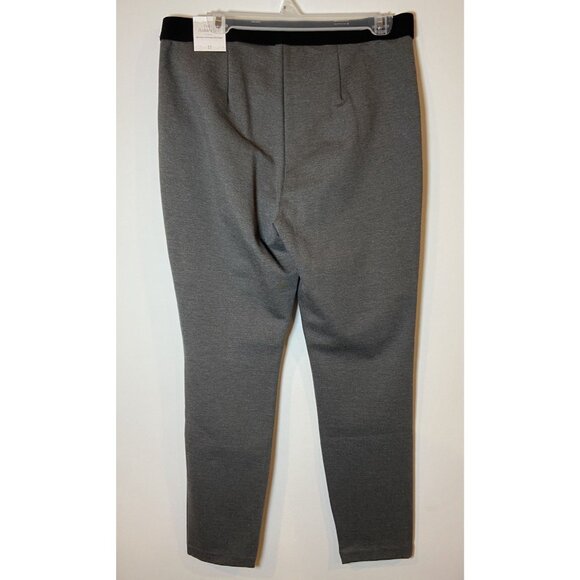 NWT Talbots Soho Ankle Pants Skinny Pull On Gray Size 12 New - Picture 2 of 5